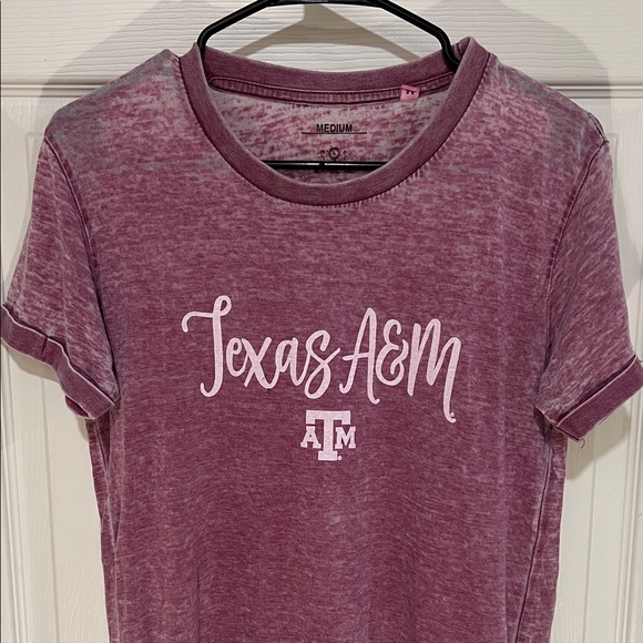 Texas A&M Women's Maroon T-Shirt - Picture 2 of 10